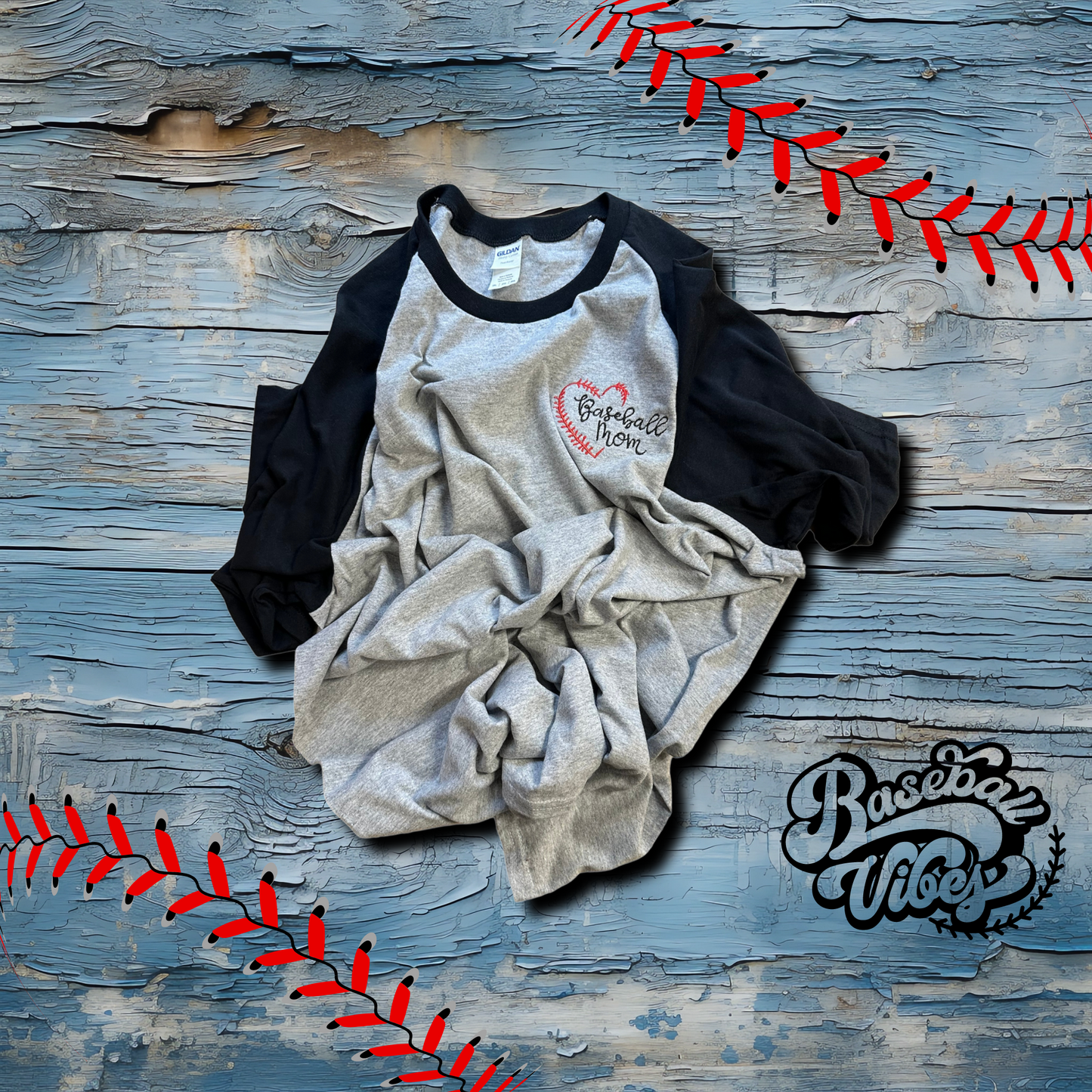 Baseball Mom Raglan