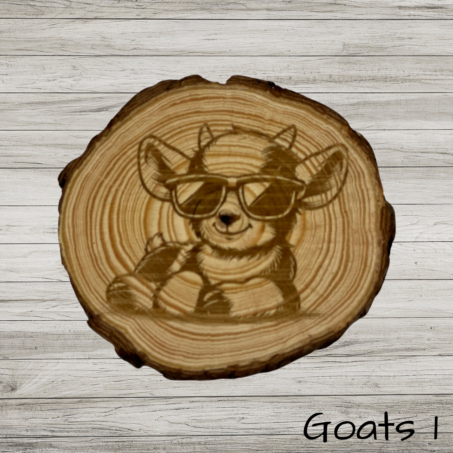 Cute Goats Coasters 1