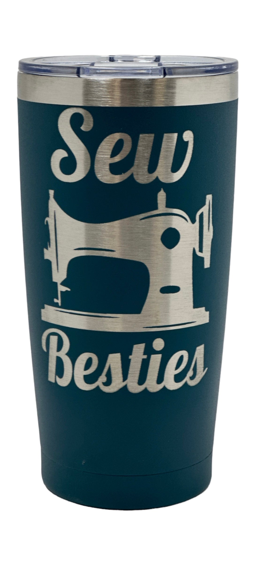 20oz Tumbler Sew Besties-Dark Teal