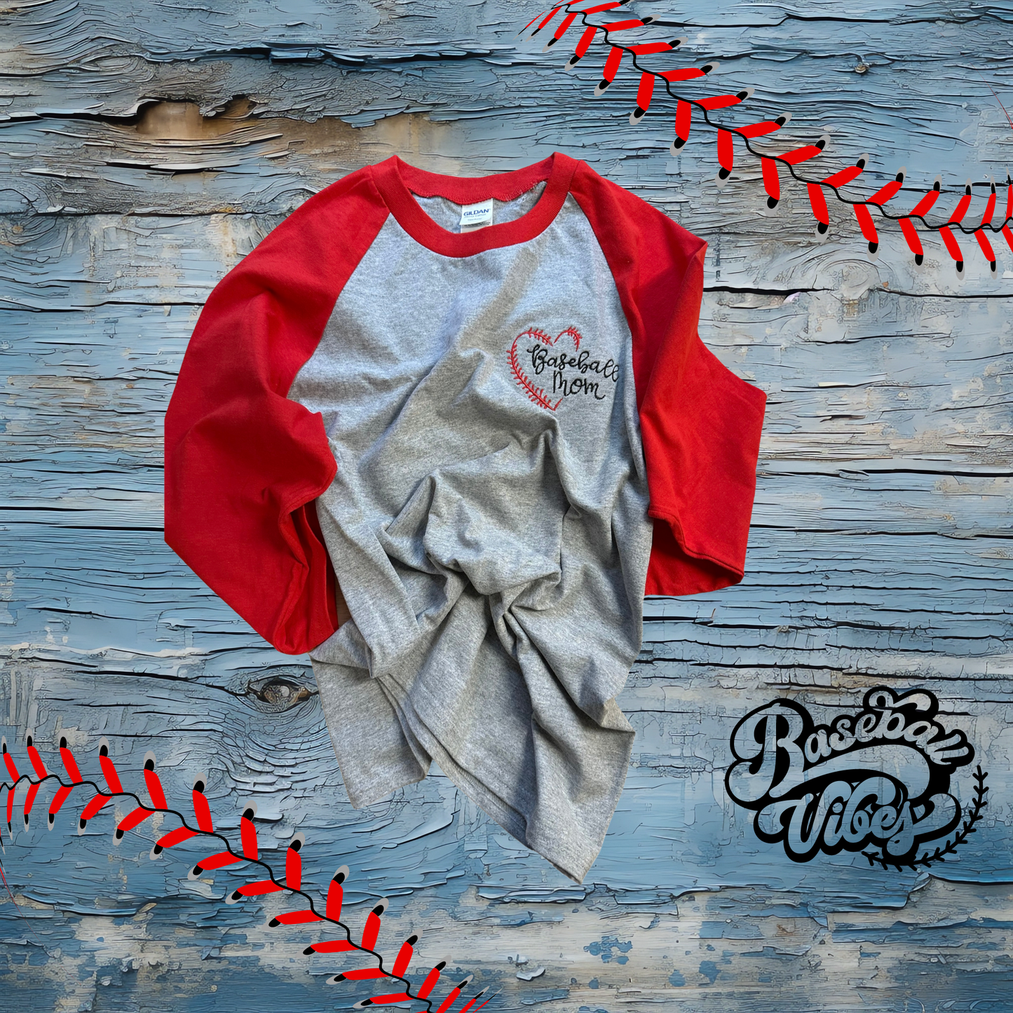 Baseball Mom Raglan