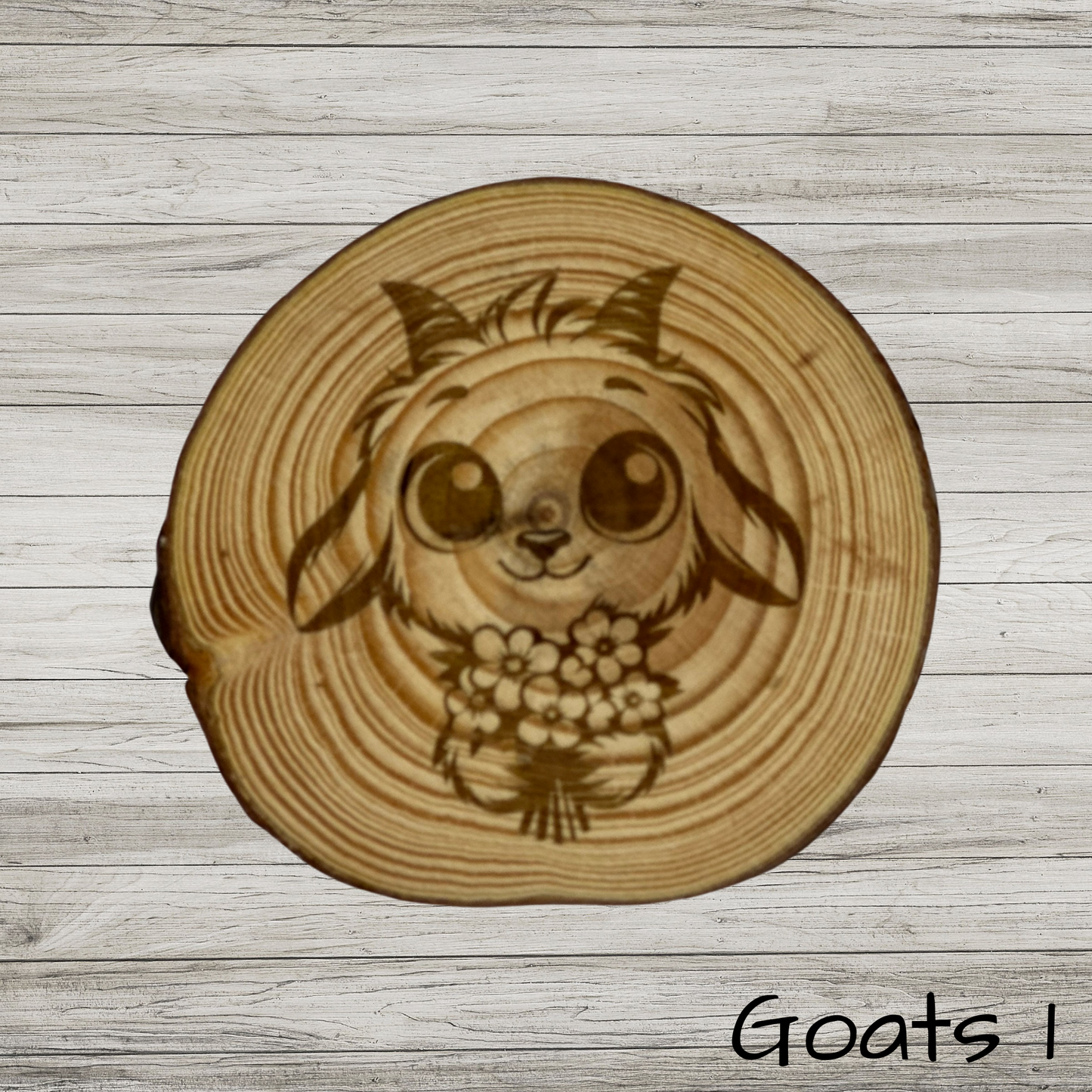Cute Goats Coasters 1