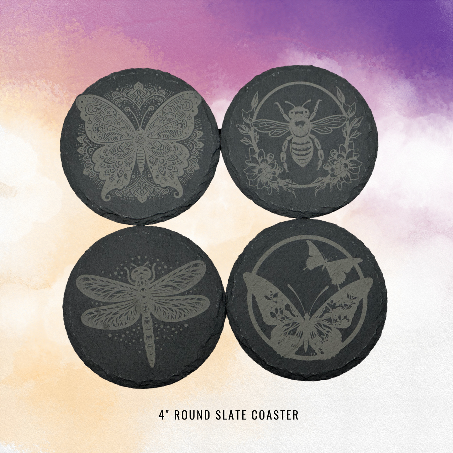 Winged Friends Coasters